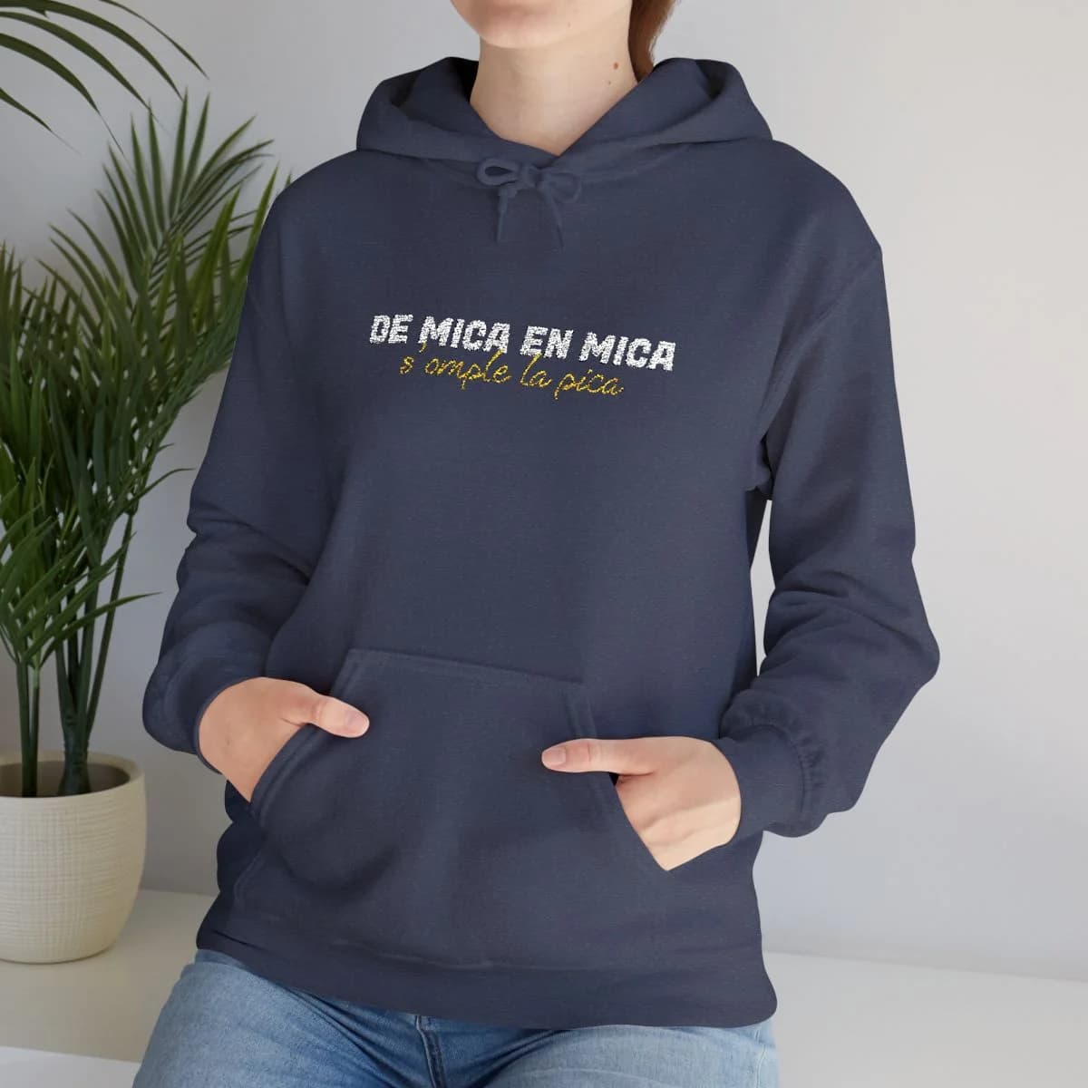 De mica en mica dessuadora bordada